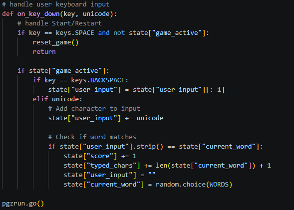 handlinginput
